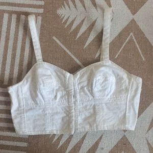 Urban outfitters corset top